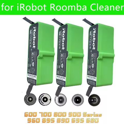 for iRobot Roomba Battery Replacement Parts 14.4V 26Wh 12800mAh for Roomba 690 675 960 895 890 860 8