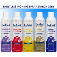 Faultless Iron Spray Starch 20oz 567g gws31207