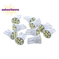 10X T10 194 168 Lamp Bulb 8 LED White For Car