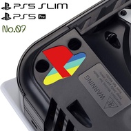 สติกเกอร์โลโก้ PS ติดเครื่อง PS5 SLIM และ PS5 PRO Sticker PS5 SLIM and PS5 PRO Logo Underlay Decals 