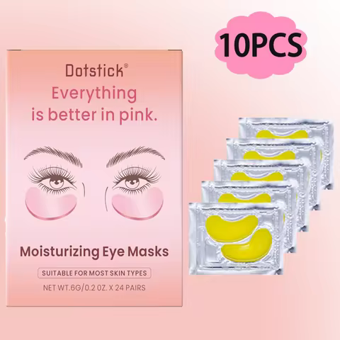 Dotstick Moisturizing Eye Patches (10-Pack): Revitalize & Refresh Tired Eyes with Hydrating Care