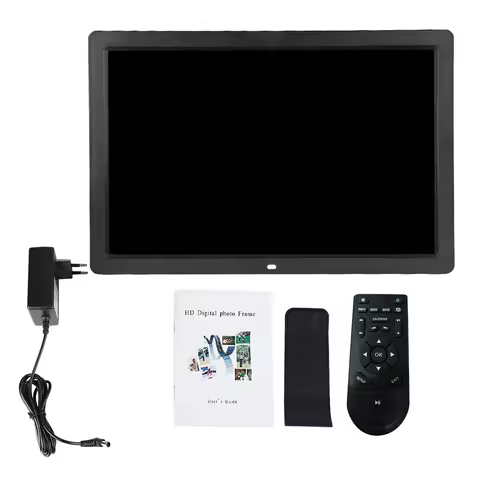 17Inch Photo Frame Music Photo Frame 17Inch 1440*900HD Digital Photo Picture Frame Alarm Clock Playe