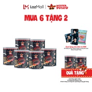 COMBO 6 KHOAI TÂY MISTER POTATO GHOST PEPPER VỊ TRUYỀN THỐNG 40G