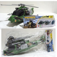 Pull Apache Helicopter Toy - Funny Unique Toy - Bertoy BP 9770