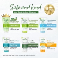 Face Wash Cleanser Kind to Skin Refreshing/Moisturising/Waterboost/Purifying/Age Resisting/VC