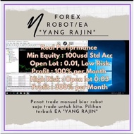 FOREX ROBOT/ EA YANG RAJIN SCALPING HIGH QUALITY