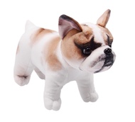 Lifelike French Bulldog Stuffed Animal Simulated Plush Puppy Toy Doll Super Realistic Amber Dogs Act