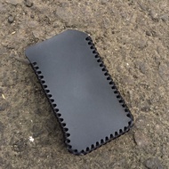 Black Leather Sleeve Case Dovpo MVV II - Kulit Sintetis