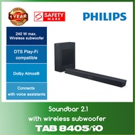 Philips Soundbar 2.1 with wireless subwoofer TAB8405/10 WITH 1 YEAR WARRANTY