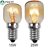 CHLIZ Oven Light, Resistant Filament Heat Salt Bulb Filament light bulb, Hot heat-resistant Cooker Hood Lamp Tungsten Salt Bulb High temperature