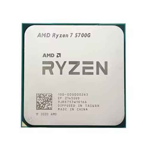 AMD Ryzen 7 5700G R7 5700G 8 Core 16 Thread Gaming APU with Radeon Vega 8 Graphics 3.8GHz Up to 4.6G