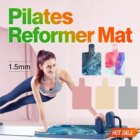 Pilates Reformer Mat Sweat Absorbent Pilates Reformer Cover Portable Pilates Reformer Machine Towel 