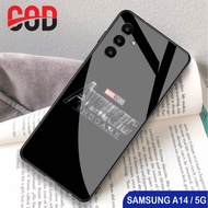 HP [A43] Case Samsung A14 5Ghp Samsung A14 5G Glitter Glass Softcase Samsung A14 5G Mobile Phone Cas