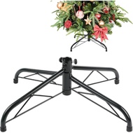 CCINEE Metal Christmas Tree Stand, Universal Folding Xmas Tree Stand 15.7 Inch Replacement Tree Stan