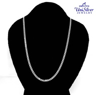 Unisilver 925 Sterling Silver Mens Necklace  / MNB12