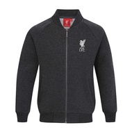 Liverpool Football Club Official Gift Boys Retro Varsity Baseball Jacket