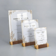 QIANGBIAO | Customizable Creative Ad Display Stand Wooden