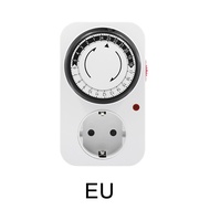 2025สวิตช์ตั้งเวลาปลั๊กเครื่องกล 48 เปิด/ปิด Min15 Outlet Timer Grounded สําหรับตู้ปลาเติบโตแสงไฮโดร