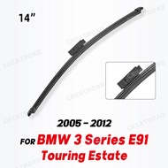  Wiper 14" Rear Wiper Blade For BMW 3 Series E91 Touring Estate 05 - 12 316i 318d 318i 320d xDrive 3