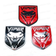 3D New VIPER Viper Car Sticker Shield Plate Car Logo Suitable for Expired Kuwei Kubo Renovation Meta