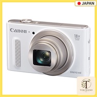【 Used 】 Canon PowerShot SX610 HS Digital Camera, White, 18x Optical Zoom, PSSX610HS(WH)