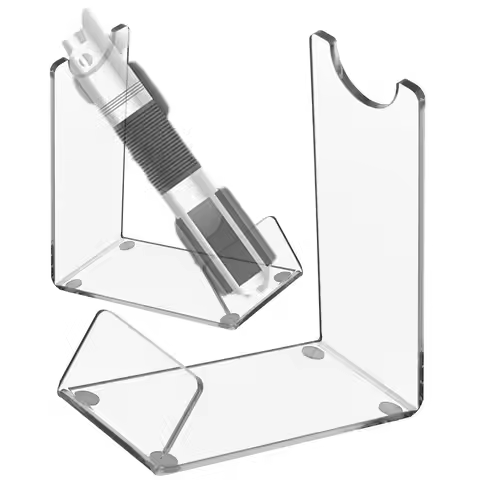 Simple Universal Light saber Stand Acrylic Durable Transparent Light Saber Display Bracket Vertical 