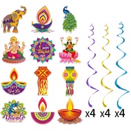 wholesale Diwali Spiral Hanging Charm Deepavali Festival Gift Decoration