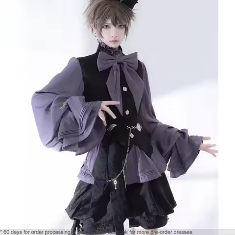 2025 Pre-order Ouji Lolita Vest / Short Pants / Blouse by Princess Chronicles ~ Rabbit Run 2.0 2025