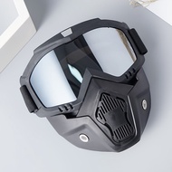 Tactical Full Face Helmet FAST ABS with Detachable Goggles & NVG Bracket Airsoft CS Military Protect