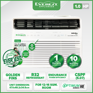 Everest Endura 1.0HP Full DC Inverter Window Type Aircon with Remote Control/ Endurance Power/ Wide 