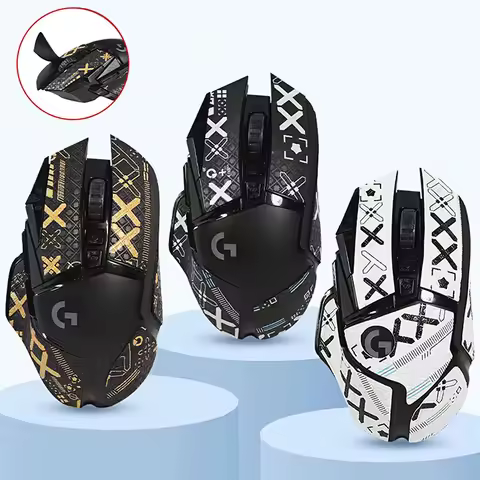 1 Set Mouse Grip Tape Skate Sticker Non Slip Suck Sweat Mouse Sticker For Logitech G502 Hero Game Mo