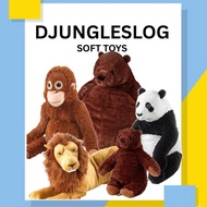 IKEA DJUNGELSKOG Soft Toy ( Size Besar )