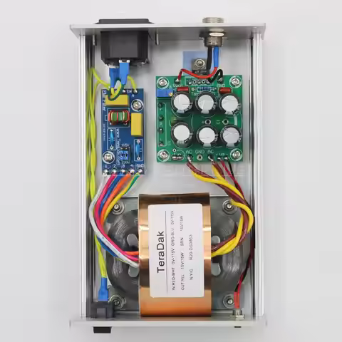 New Teradak DC-30 R Core Transformer HiFi Linear Power Supply DC5V3A DC9V2.5A DC12V1.8A Optional For