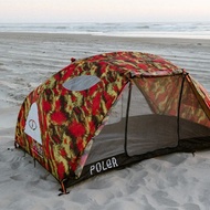 POLER X CK WASH TWO MAN TENT 雙人帳篷 印花.黑