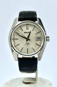 精工KS 4502-7000 Hi Beat 、原裝銀面皮帶鋼錶(36 mm)、4502A上鍊機芯、代用皮帶連扣 SEIKO KS 4502-7000 Hi Beat , Original  Hi B