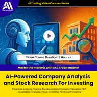 AI Trading Video Course - AI-Powered Company Analysis and Stock Research For Investing | Learn Ai Tr