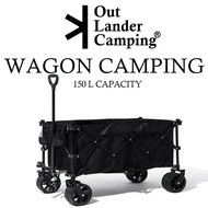 OUTLANDER Wagon Trolley Shopping Outdoor Wagon Trolley Camping Trolley Foldable Trolley Troli