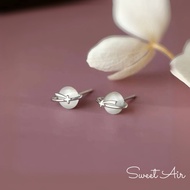 Small Meteor Opal Earrings Stud D3911 Sweet Air Japanese Korean Popular