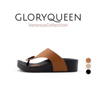 GLORYQUEEN Venessa Collection Ultra Lightweight Women Flip Flops Sandal Tambah Tinggi  Tapak Lembut