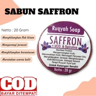 COD / Sabun Saffron / Sabun Wajah / Sabun Safron Saffron with Spirulina Glowing Pemutih Anti Jerawat