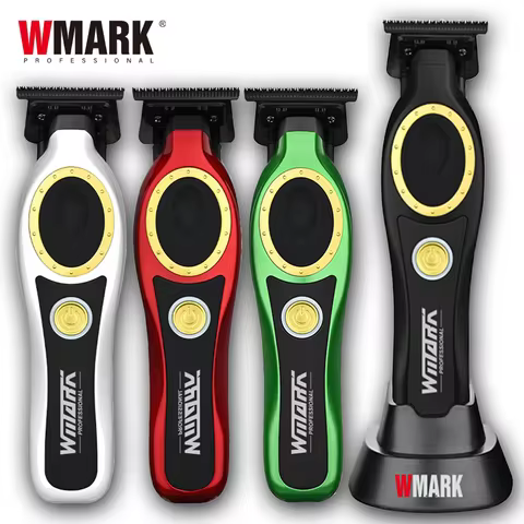 New Hair Clippers WMARK NG-7230 Oil Head Finishing Electric Hair Clippers Selling Hot Charging Seat 
