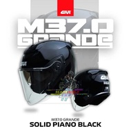 HELMET GIVI M37.0 PIANO BLACK OPEN FACE HELMET GIVI 100%ORIGINAL GIVI ACCESSOIRES MOTOR HELMET GIVI