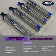 Silencer silencer Ninja R RR SS Straight tip DBS Stainless