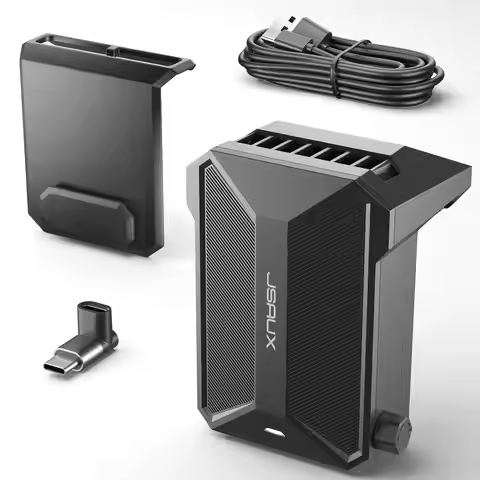 Cooling Fans for Steam Deck, Steam Deck Cooler with Steam Deck Accessories, Innovative Cooling Fan f