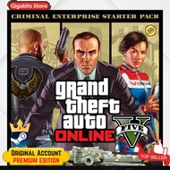 [ Online Steam Epic account ] GTA 5 Grand Theft Auto V Premium Edition PC Game 100% tested Steam off