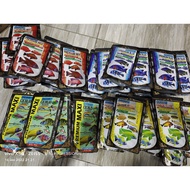 Akari Premium Red Yellow Blue Maxi 100gr 1mm Original/Chana Oscar Guppy Arowana Fish Feed Etc
