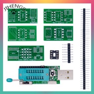JIHENGS CH341A Programmer V1.7 1.8V Level Shift W25Q64FW W25Q128FW Gd25LQ64 Programmer Module W Adap