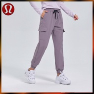 Lululemon yoga sports and leisure pants have pocket drawcord design, loose and breathable Yoga Fitness pants E361