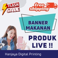 HANJAYA PRINTING - BANNER BANNER FOR SALE OF TODAY DRINKS | Beverage SELLING BANNER BANNER