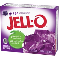BỘT RAU CÂU - GELATIN VỊ NHO Jell-O Gelatin Mix Grape 85g (3 oz)